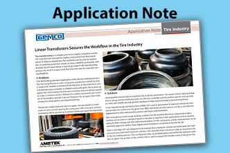 Read Application Note from the Tire Industry